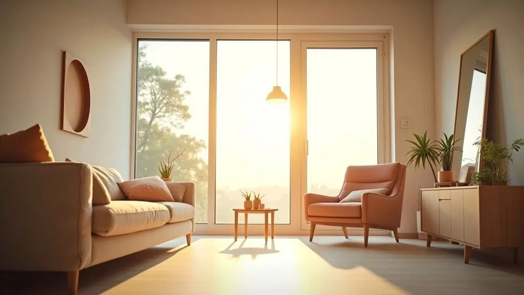 A modern smart home with automated technology